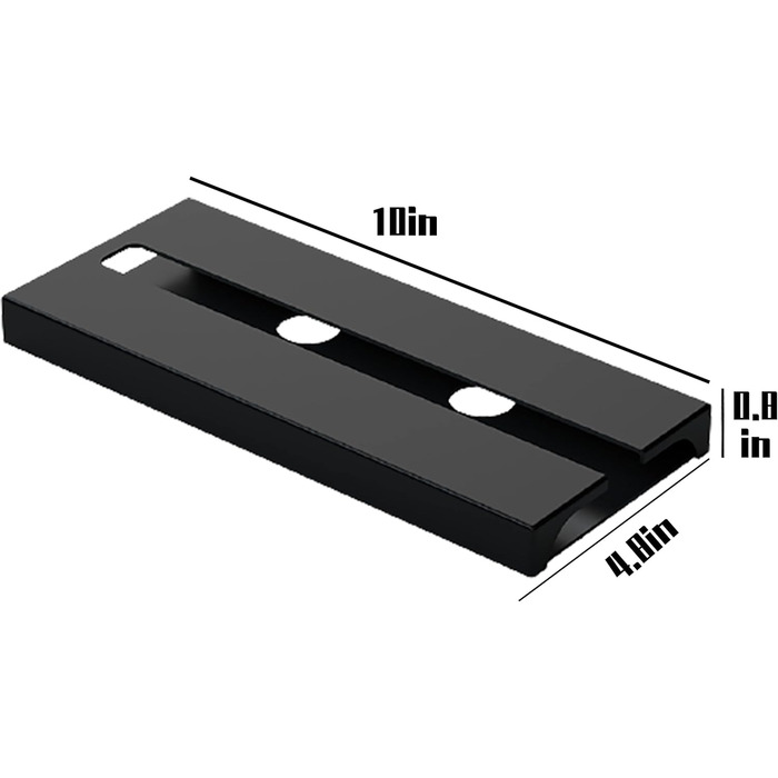 Тримачі для келихів вина, настінні, чорні - 2 шт.