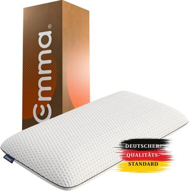 Ортопедична подушка Emma Original 40x70 см, з регулюванням висоти, пінополіуретан, анатомічна, для зняття тиску