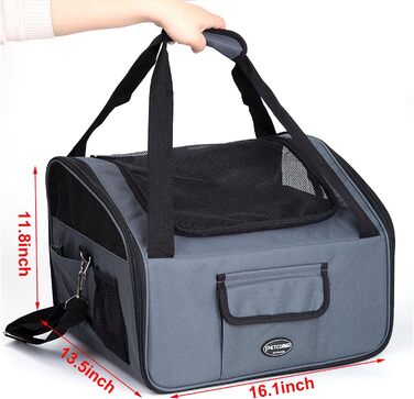 Автокрісло для тварин, складане, переносна переносна коробка для собак/кішок