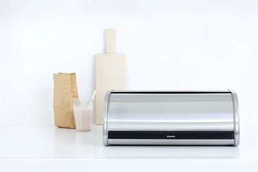 Контейнер для хліба Brabantia, односекційний, сірий сталевий