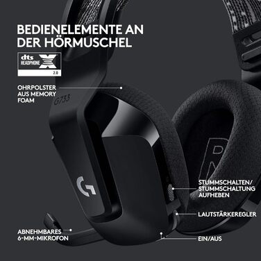 Руль Logitech G29 Driving Force з Force Feedback, 900°, педалі з нержавіючої сталі, сумісний з PS5, PS4, Mac + Бездротові навушники для ігор LIGHTSPEED
