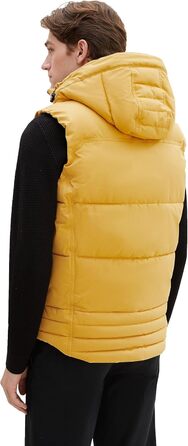 Жилет чоловічий Tom Tailor з капюшоном, утеплений, артикул 1037355 (XXL, Golden Fall)