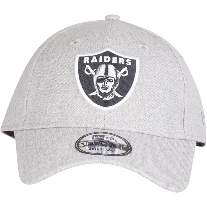 Кепка New Era 9Forty Strapback NFL Oakland Raiders сіра