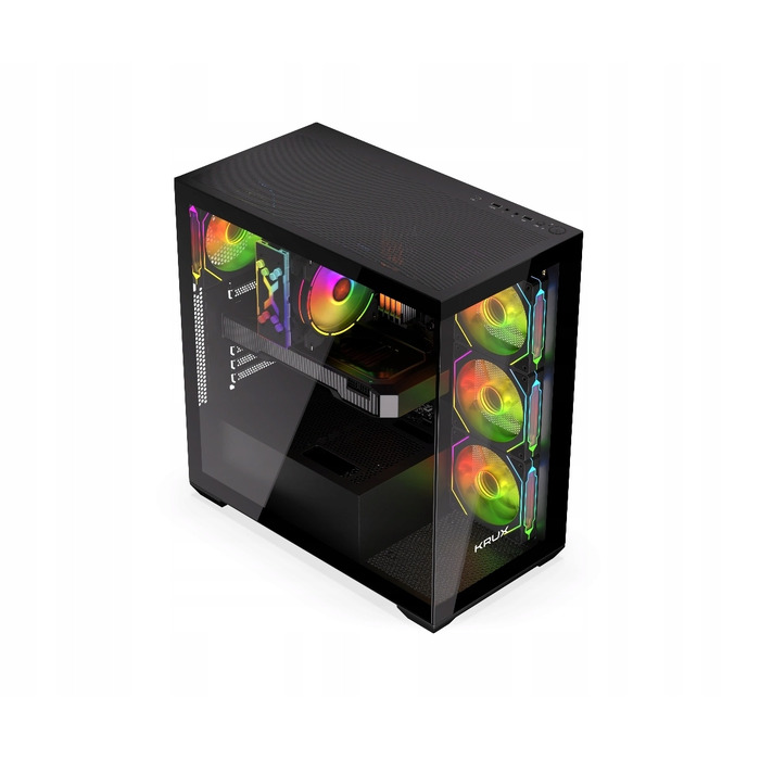 Корпус Krux Exo ARGB midi tower ATX, чорний