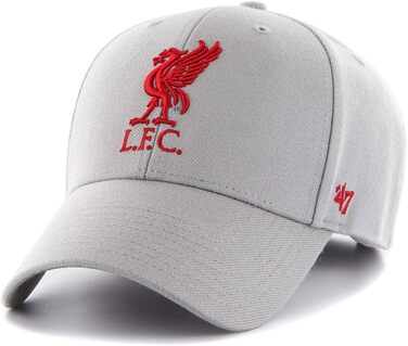 Кепка бейсболка 47 Brand Liverpool Adjustable EPL Сіра (Grey) Оригінал