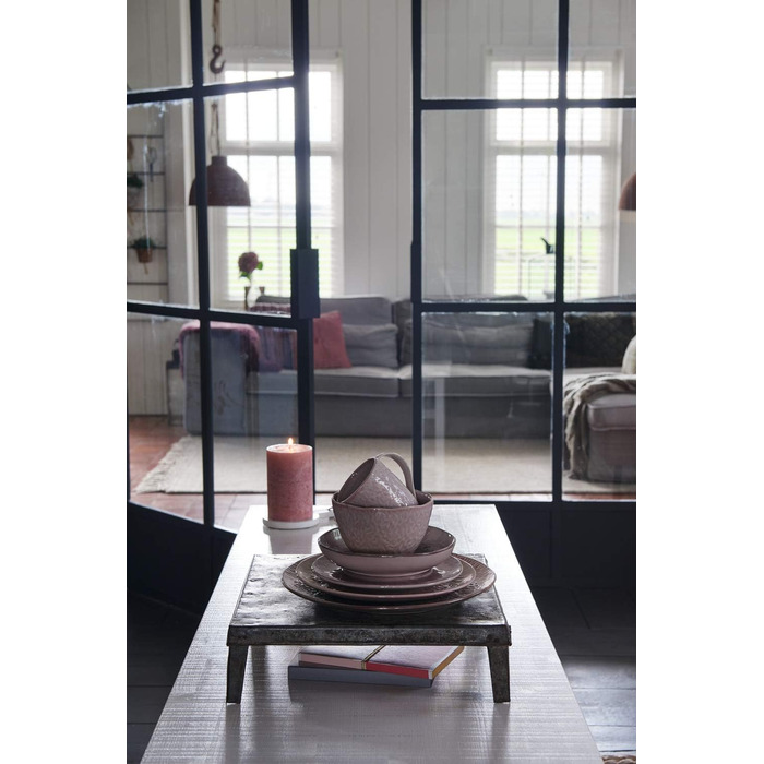 Керамічні чашки Leonardo Matera, 6 шт., сірі, 430 мл, придатні для миття в посудомийній машині та мікрохвильовій печі