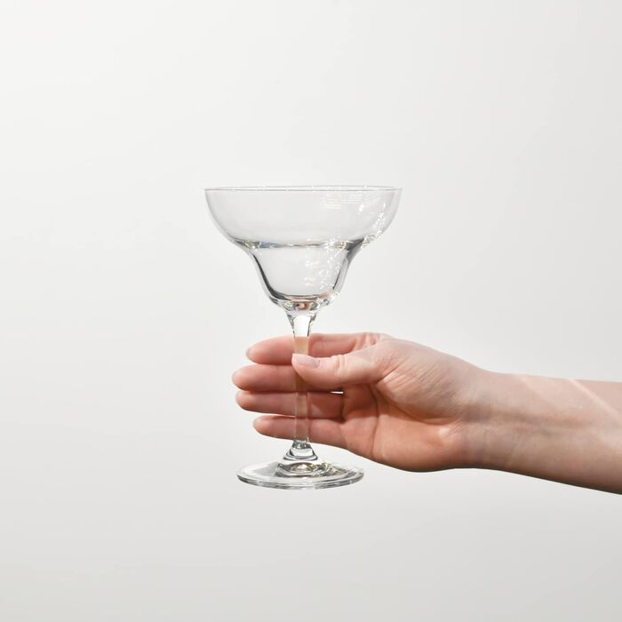 Krosno Margarita Glasses | Set of 6 | 270 ML | MIXOLOGY Collection | Perfect for Home, Restaurants, and Parties | Dishwasher Safe