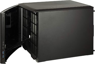 Комп'ютерний корпус Fractal Design Node 804 Black - mATX з високою продувністю та RGB підсвіткою