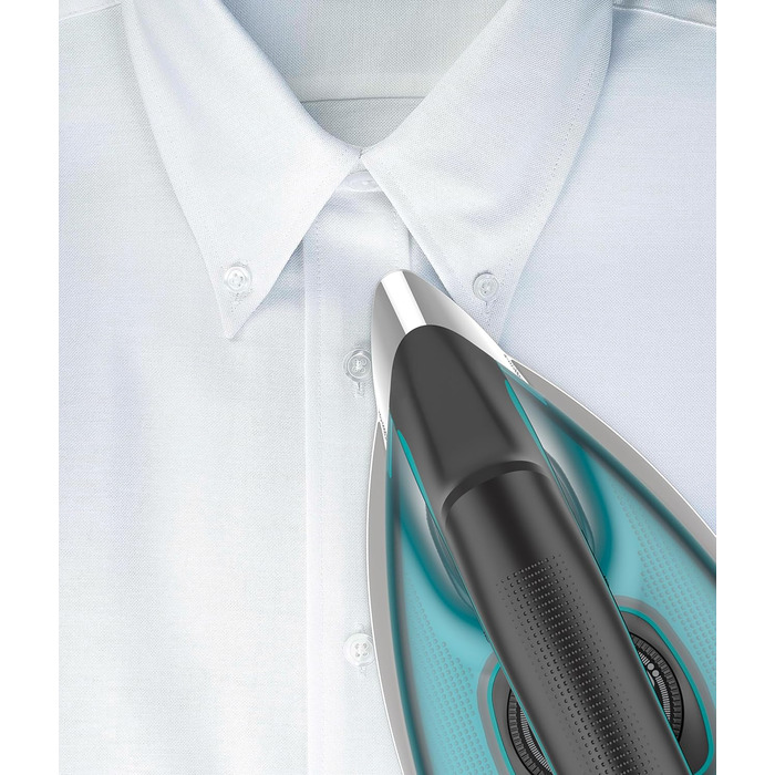 Станція парогенератора Rowenta Compact Steam Pro DG7621: 6,2 Bar, 310 г/хв, 1,1 л, компактний дизайн, блакитно-чорний