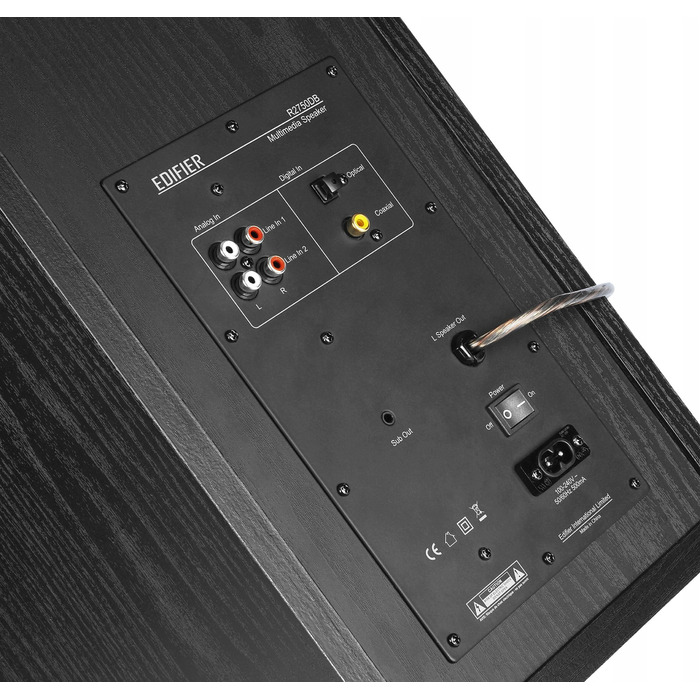 Акустична система 2.0 Edifier R2750DB, 136 Вт, чорна