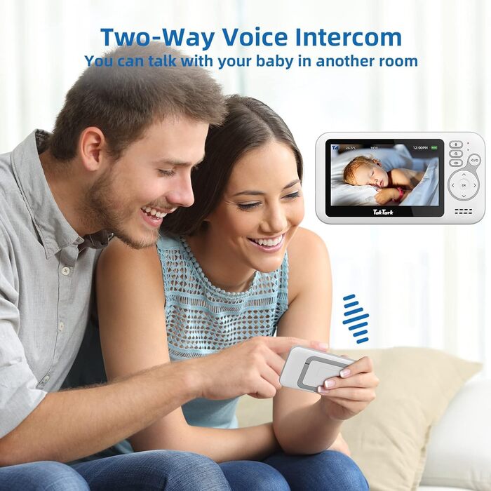 Дитячий відеоняня TakTark з камерою, 4.3