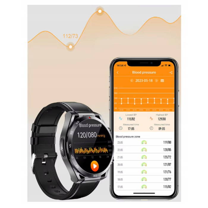 Смарт-годинник HUREL Smart 450 SPORT pro, чорний