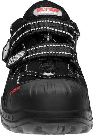Робочі черевики ELTEN Scott Pro ESD S1PS: текстиль, пластикова капа, легкі, спортивні, чорні, 43 EU