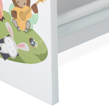 Relaxdays Kids' Shelving Unit with 10 Compartments and Design