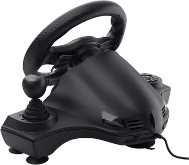 Руль для гонок Trust GXT 289 Movi з педалями та перемикачами швидкостей, сумісний з PC, Xbox Series X/S, PS4, Nintendo Switch
