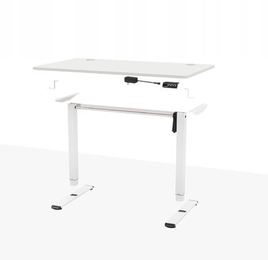 Електричний ігровий стіл з регулюванням висоти Triadyn WorkBase 1206, 120x60 см