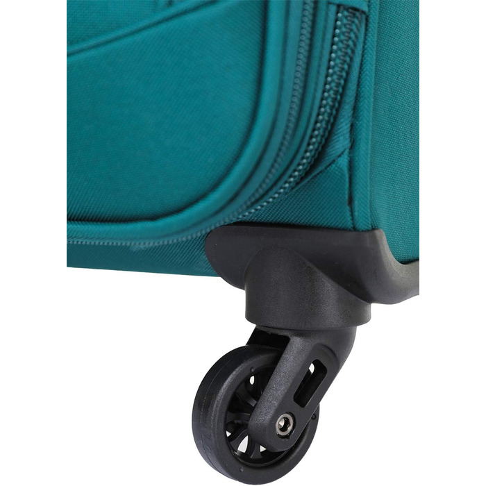 Чемодан тканинний BEIBYE, комплект валіз, ручна поклажа 54см, з кодовим замком (бордовий, бірюзовий)