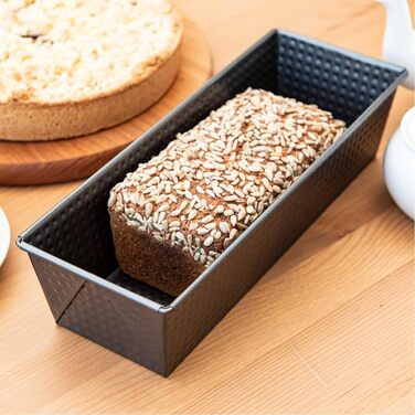 SIDCO Loaf Pan 3 x Cake Pan King Cake Pan Baking Pan Bread Pan Cake Pan 30 cm