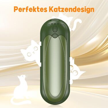 Електричні грілки для рук 2 шт. 7000mAh з 3 рівнями нагріву, портативні, з магнітним кріпленням, зимовий подарунок для жінок та чоловіків (2 шт., зелені)