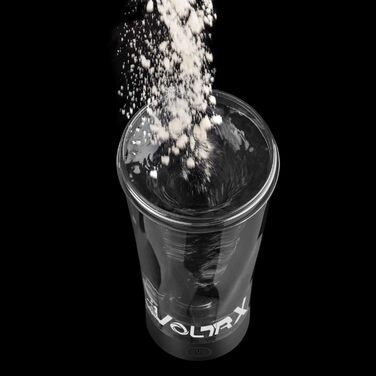 VOLTRX Преміум електричний шейкер для протеїну Tritan BPA-free 700 мл чорний - портативний блендер для спорту та фітнесу з USB-зарядкою
