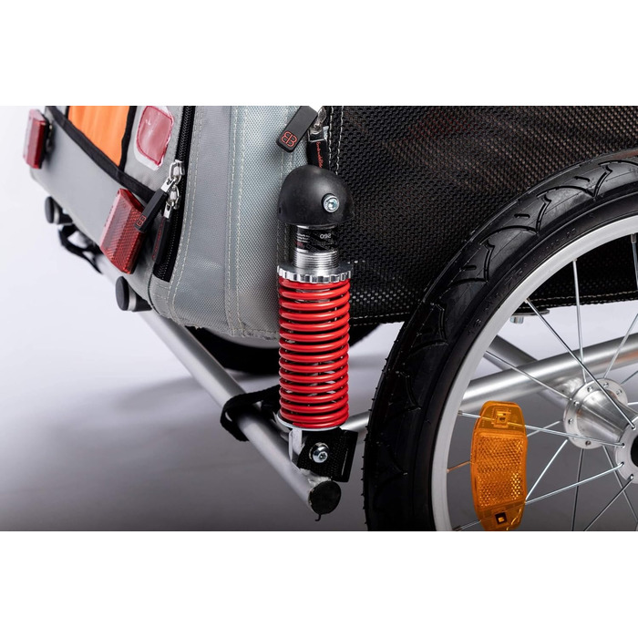 TrendPet Comfort Wagon L: Фарм'ятковий причіп для собак великих порід з амортизацією, алюмінієвий каркас