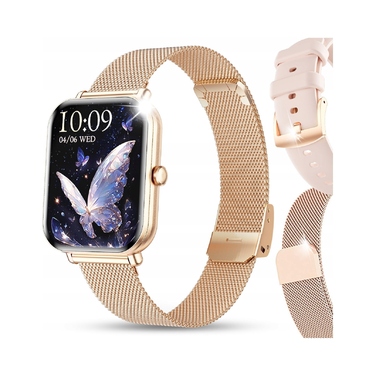 Жіночий смарт-годинник JG Smart JGS-03, золотий