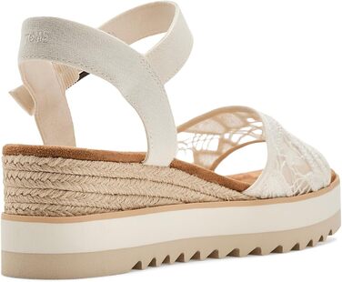 Пантолети жіночі TOMS Diana Egret Floral Crochet 41 EU - Стильні босоніжки з квітковим візерунком
