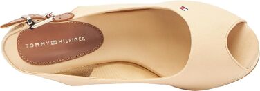 Сандалі жіночі Tommy Hilfiger Elena Sling Back бежеві 41 EU Harvest Wheat