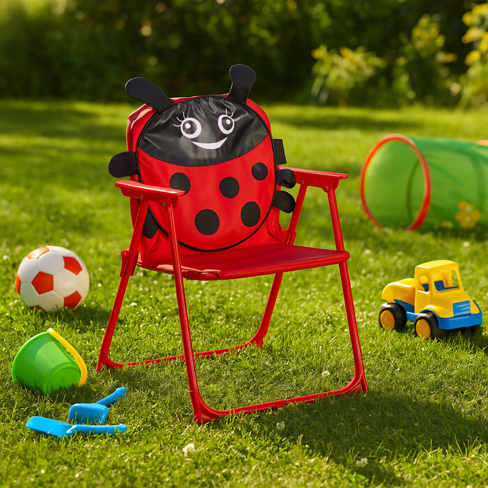 Relaxdays Children's Folding Chair with Design