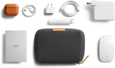 Bellroy Tech Kit Compact (Charger, Cables, Mouse, Power Bank, USB Keys, Dongles) - Slate