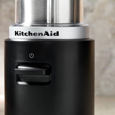 Кавомолка KitchenAid Go бездротова, 113 г, акумулятор, чорна – портативна кавомолка для свіжомеленого кави