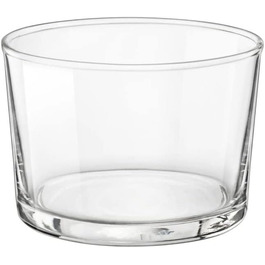 Bormioli Rocco 710860 Bodega Trinkglas Mini, 220ml, Glass, transparent, 12 pieces