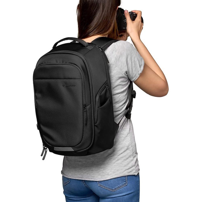 Рюкзак для камери Manfrotto Advanced Fast III з відділенням для ноутбука та змінними перегородками, Stativhalterung Gear III M Standard