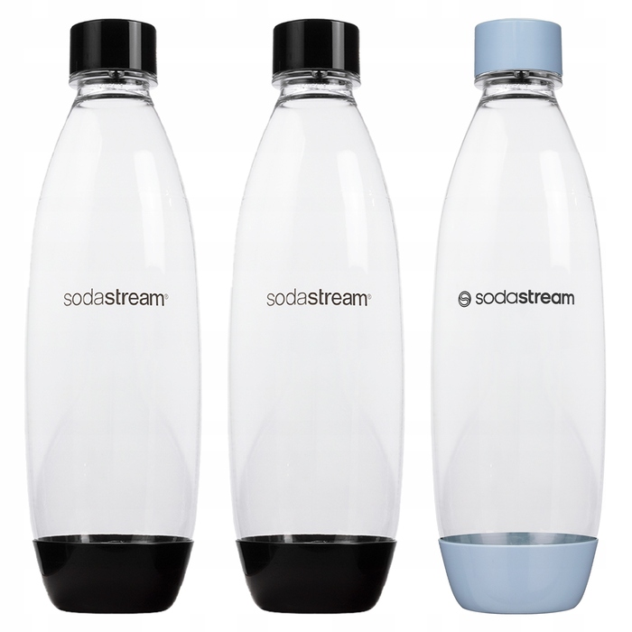 Сифон для води SodaStream Art, синій, 3 пляшки по 4000 мл, з балоном CO2