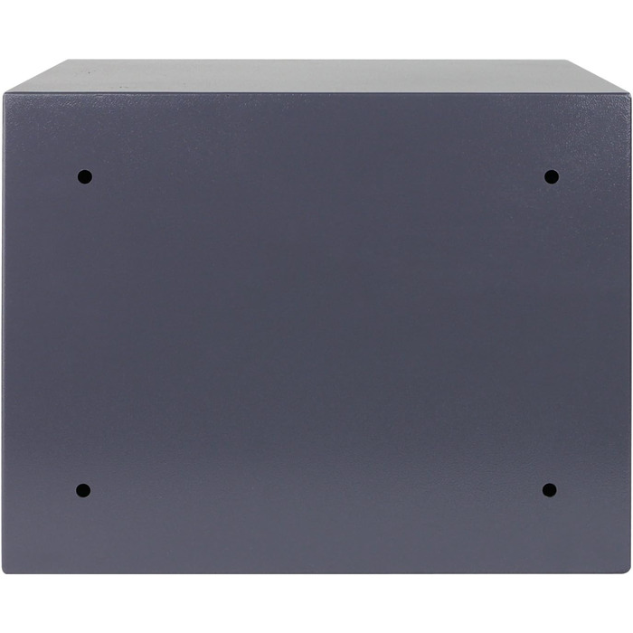 Шафа-сейф HMF 49200-11 з ключем, меблевий сейф | 38 x 30 x 30 см, антрацит