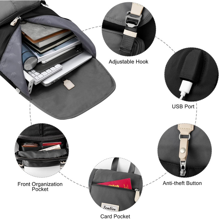 Жіночий рюкзак YAMTION 17