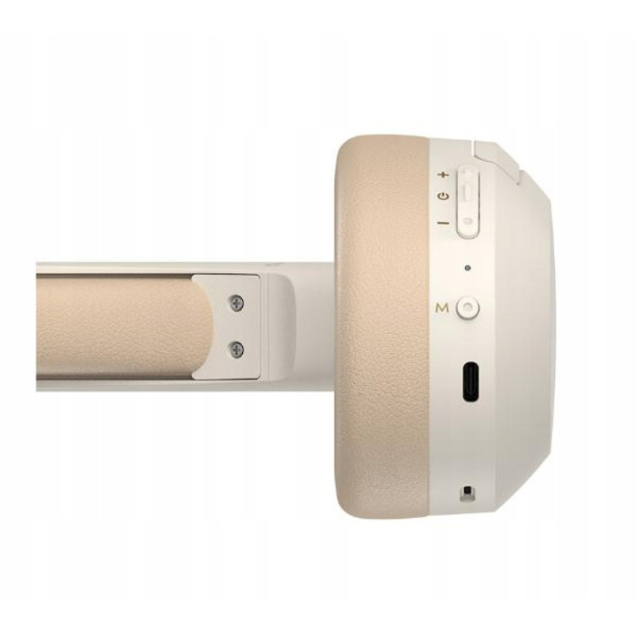 Бездротові навушники Edifier W820NB Plus ANC, накладні, з мікрофоном, бежеві