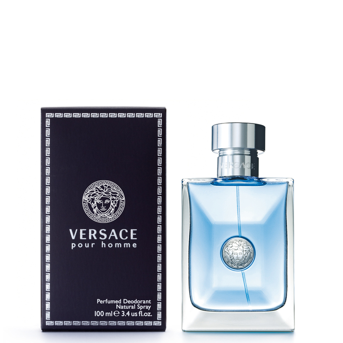 Парфумований дезодорант-спрей для чоловіків Versace Pour Homme, 100 мл