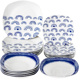 матеріал: посуд зі складових частин (фарфору, кераміки, фаянсу)