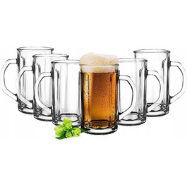 Бокали для пива Glasmark, 500 мл, 6 шт.