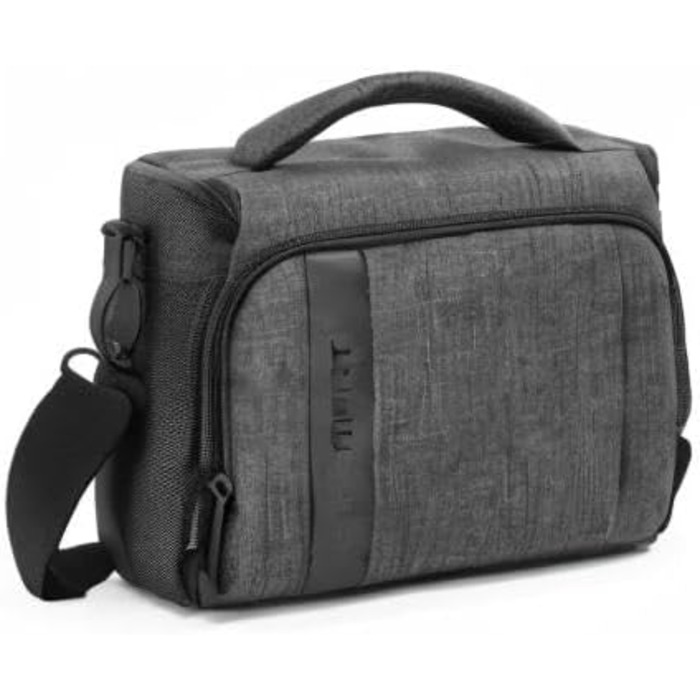 Сумка для камери Bagsmart: DSLR, SLR, System Camera, Об'єктиви та Аксесуари (Сіра)