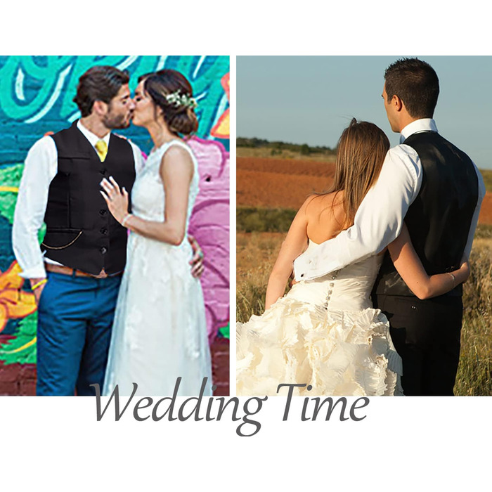 Чоловіча жилетка RONGKIM Showu з паєтками, Slim Fit, для вечірки/весілля, елегантний костюмний стиль, чорна