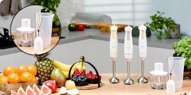 Погружний блендер Zelmer ZHB4562I Pulsar Deluxe Max, 800 Вт, функція Turbo