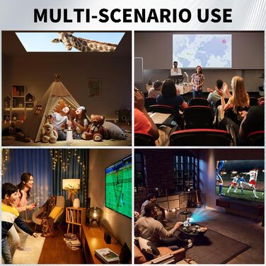 Портативний міні-проектор HY300 Pro з Wi-Fi 6, Bluetooth 5.0 та Android 11.0 (рожевий). Підтримка 1080P та декодування 4K.