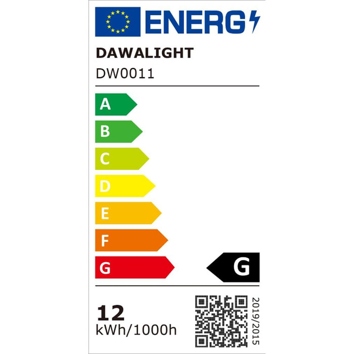 Набір з 2 LED вуличних настінних світильників Dawalight, IP65, 2x6W, 3000K, тепле біле світло, темно-сірий, пластик