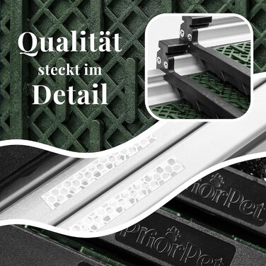 Трампліна для собак у машину, складана, стабільна, до 90 кг, для SUV та легкових авто, телескопічна алюмінієва, зелена, з кліпсою