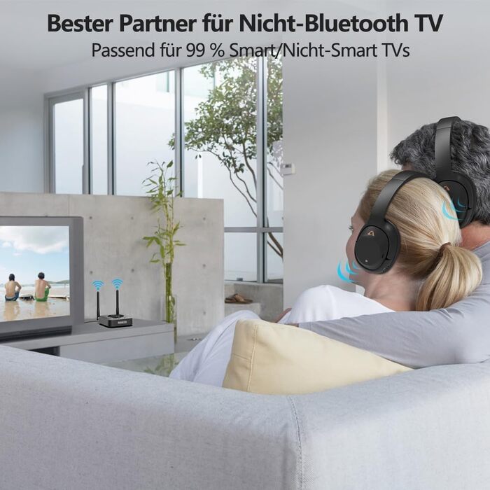 Bluetooth 5.3 трансмітер для ТБ 1Mii B06TX+ з дисплеєм та підтримкою Dual Link