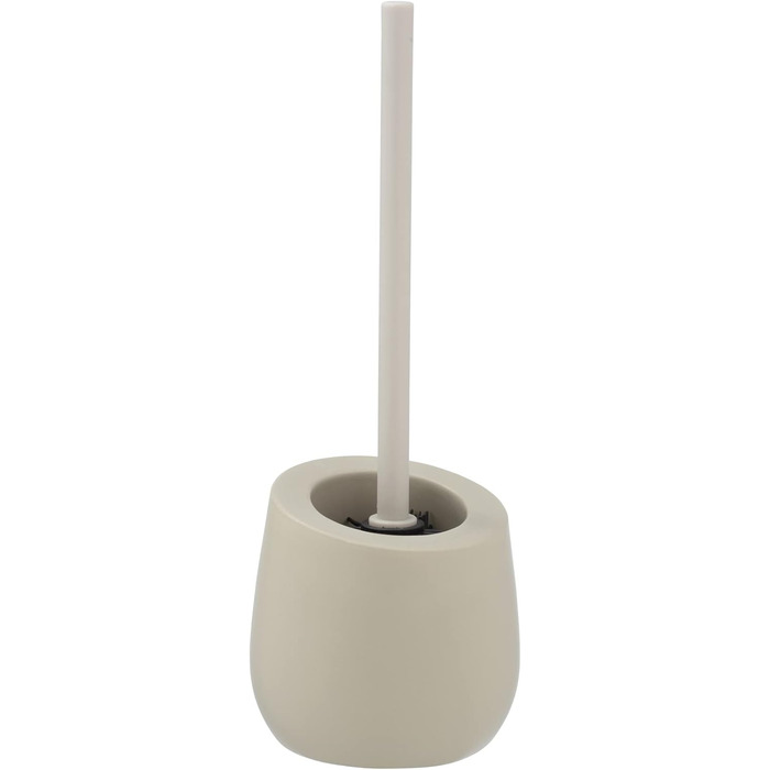 Набір для туалету WENKO Badi: тримач для щітки та очисник обідка, кераміка, бежевий