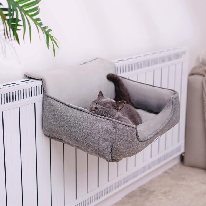 Килимок для котів на батарею Happi N Pets, сірий, 55 x 34 x 27 см