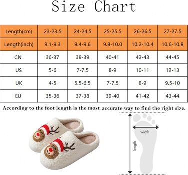 Тапочки жіночі плюшеві з малюнком оленя, теплі, антиковзні, 40/41 EU